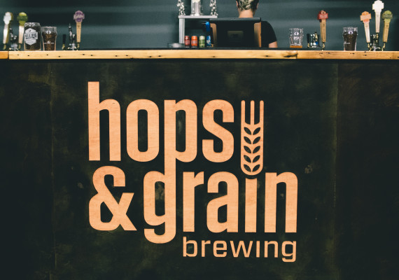 Hops and Grain Installation